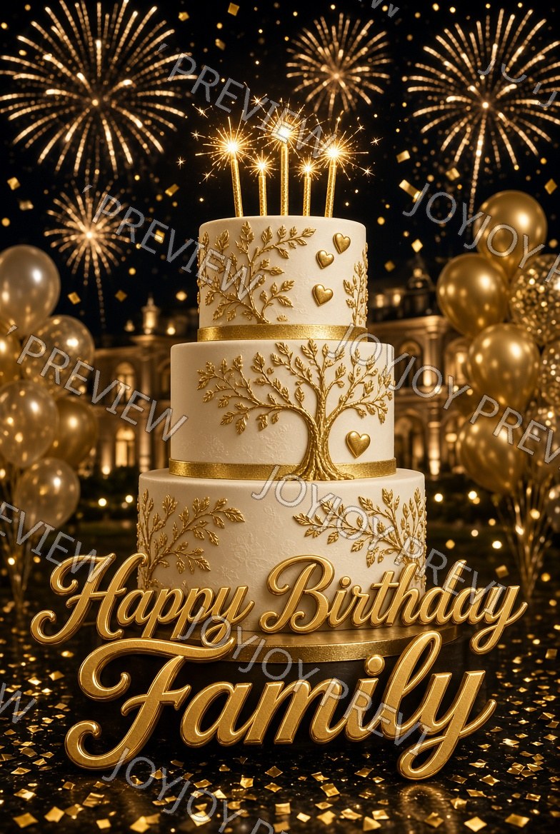 Chocolate & Gold Jubilee — Celebration — watermarked preview