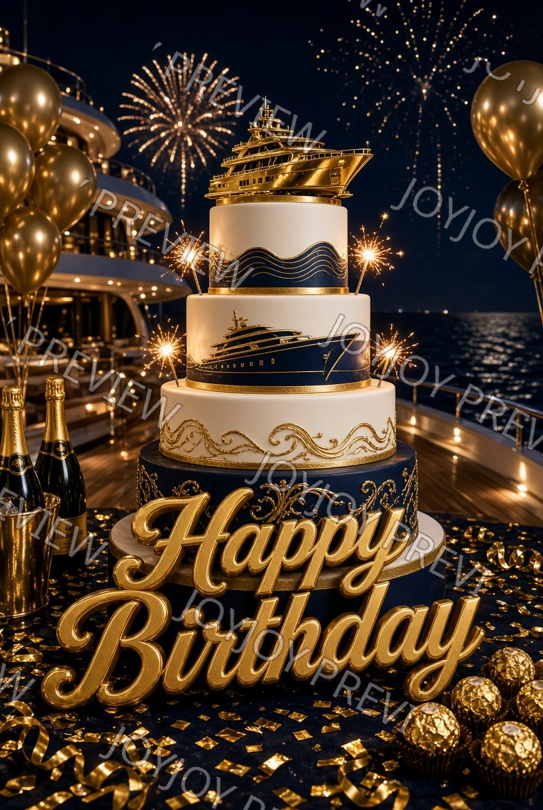 Candlelight Birthday Delight — watermarked preview