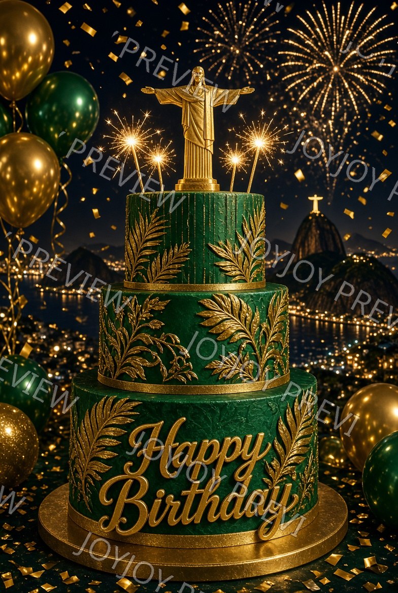 Candlelight Birthday Wish — Celebration — watermarked preview