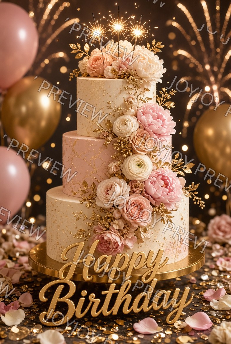 Floral Jubilee — Celebration — watermarked preview