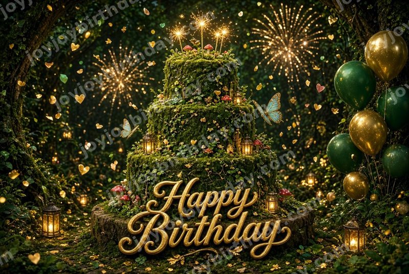 Chocolate Birthday Glow — watermarked preview
