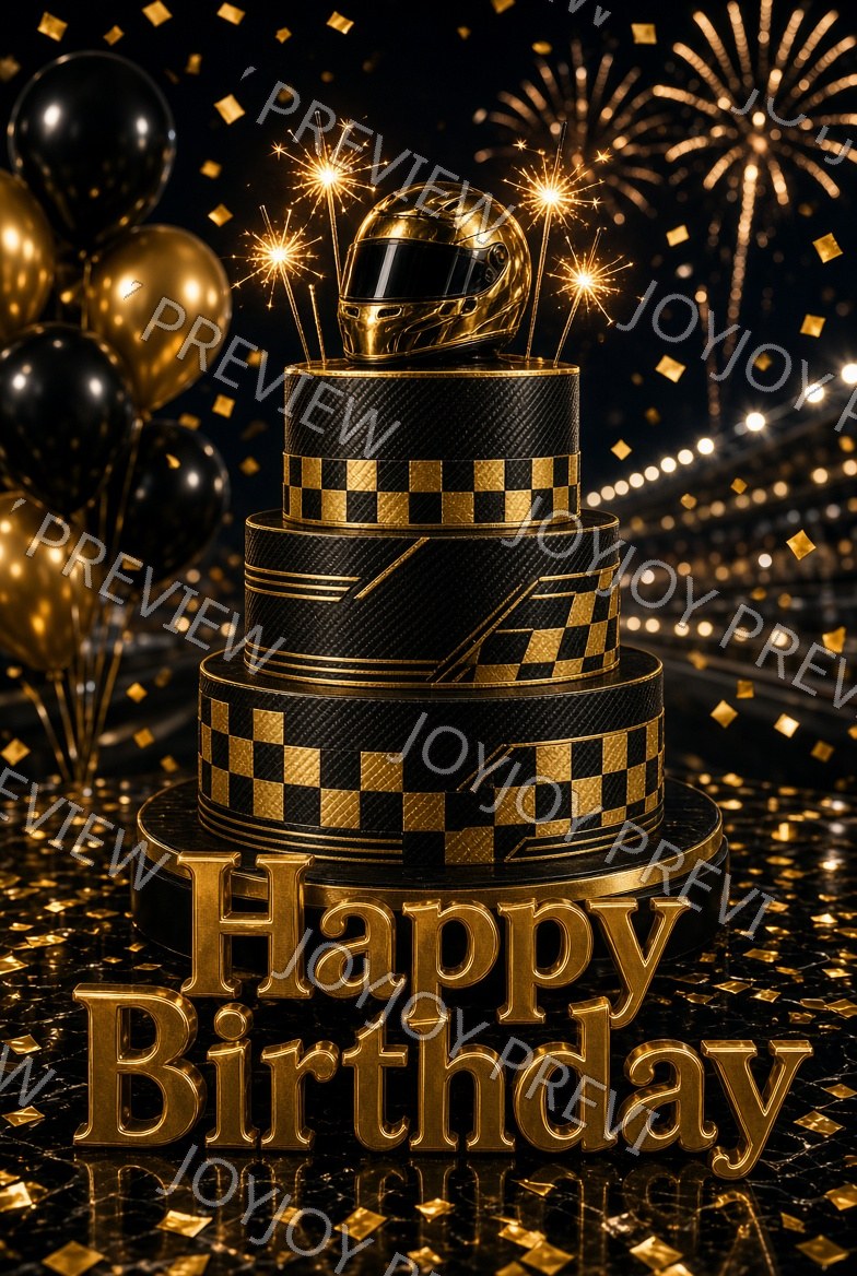 Candlelight Birthday Glow — watermarked preview