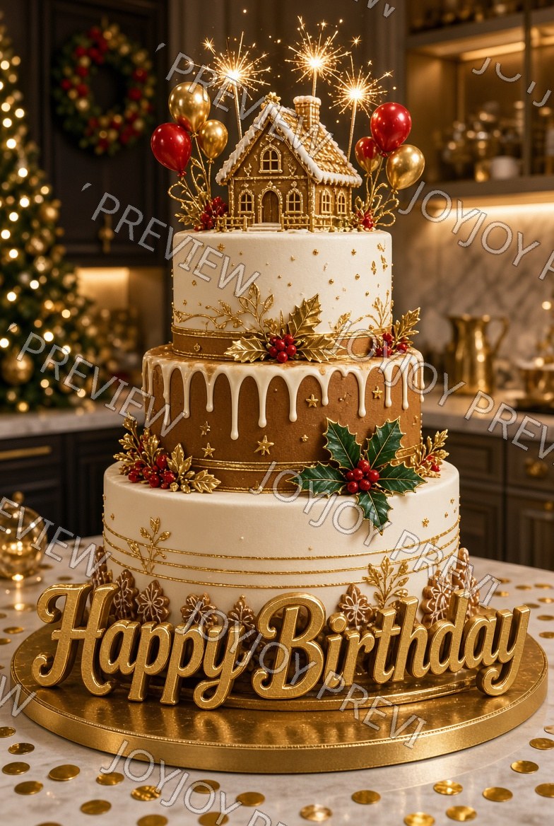 Rose Birthday Magic — Celebration — watermarked preview