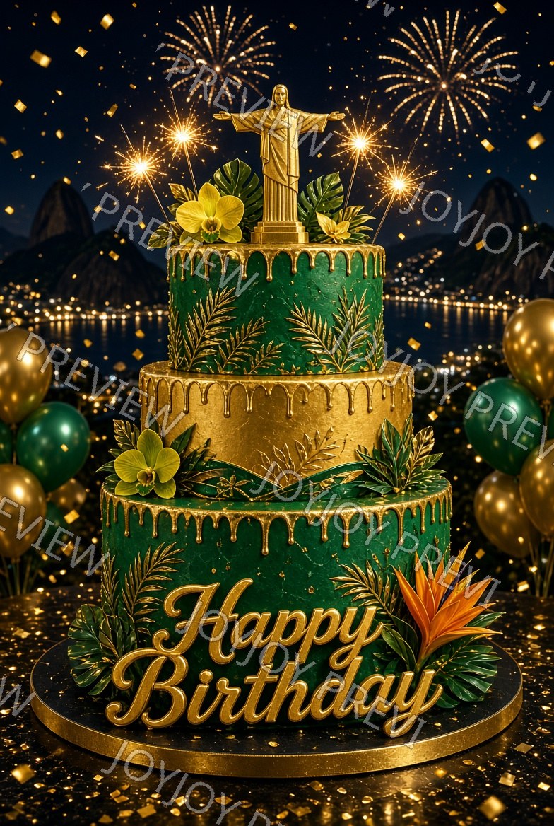 Midnight Art Deco Jubilee — Celebration — watermarked preview