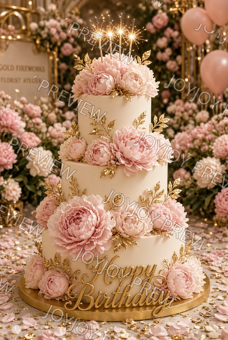 Floral Grand Celebration — watermarked preview