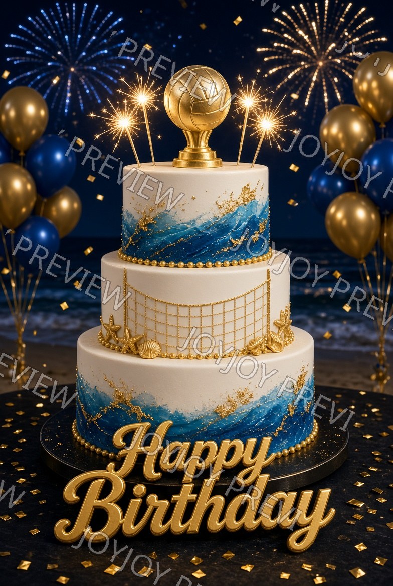 Champagne Birthday Delight — Celebration — watermarked preview