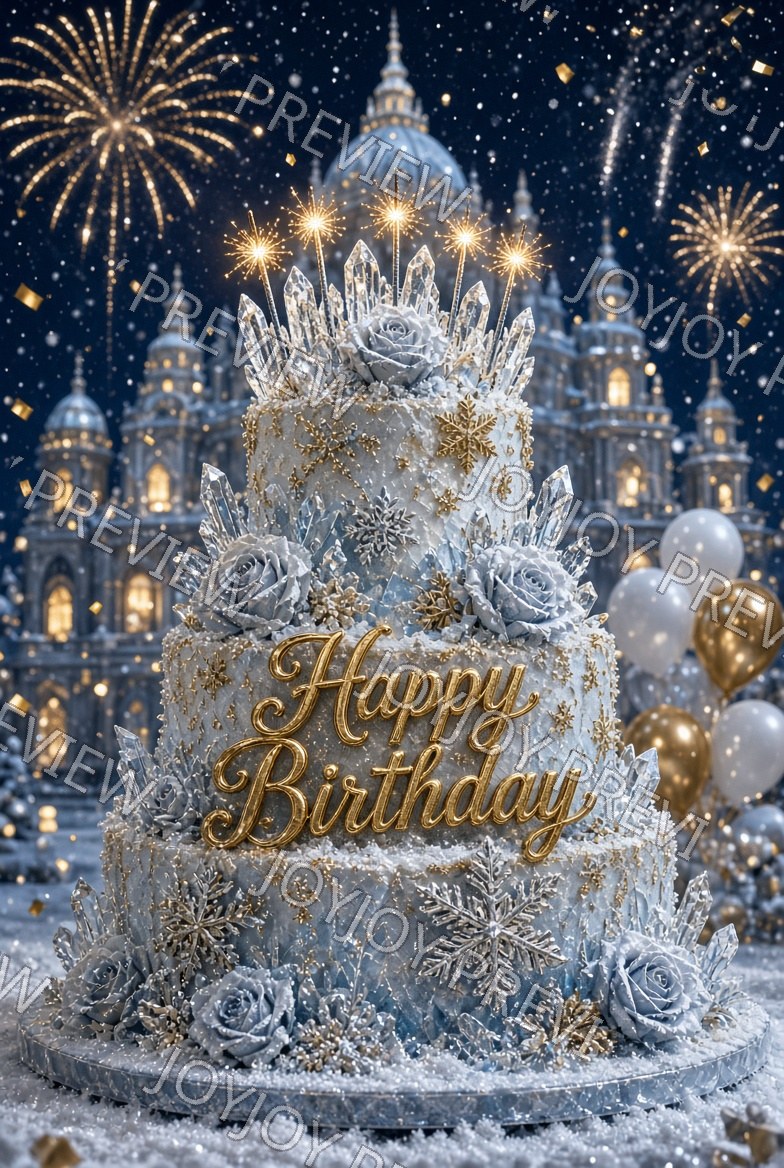 Galaxy Birthday Glow — Celebration — watermarked preview
