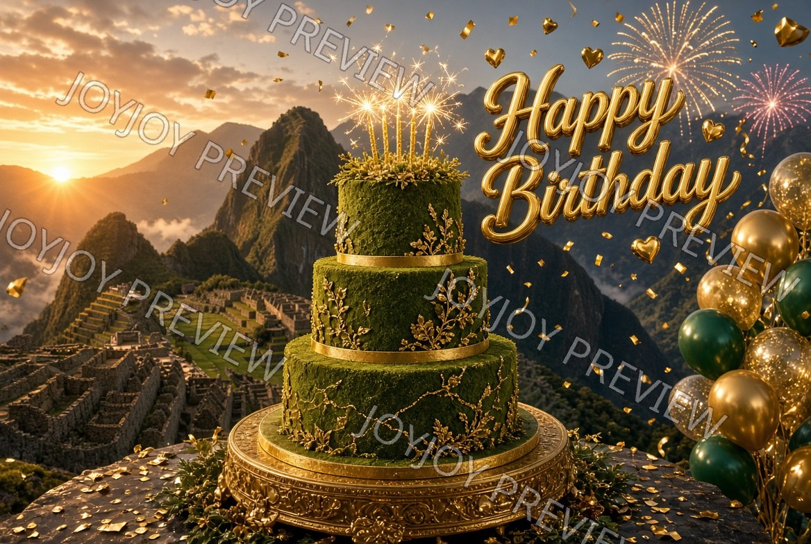 Vintage Celebration — watermarked preview