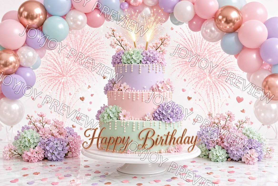Playful Birthday Charm — watermarked preview