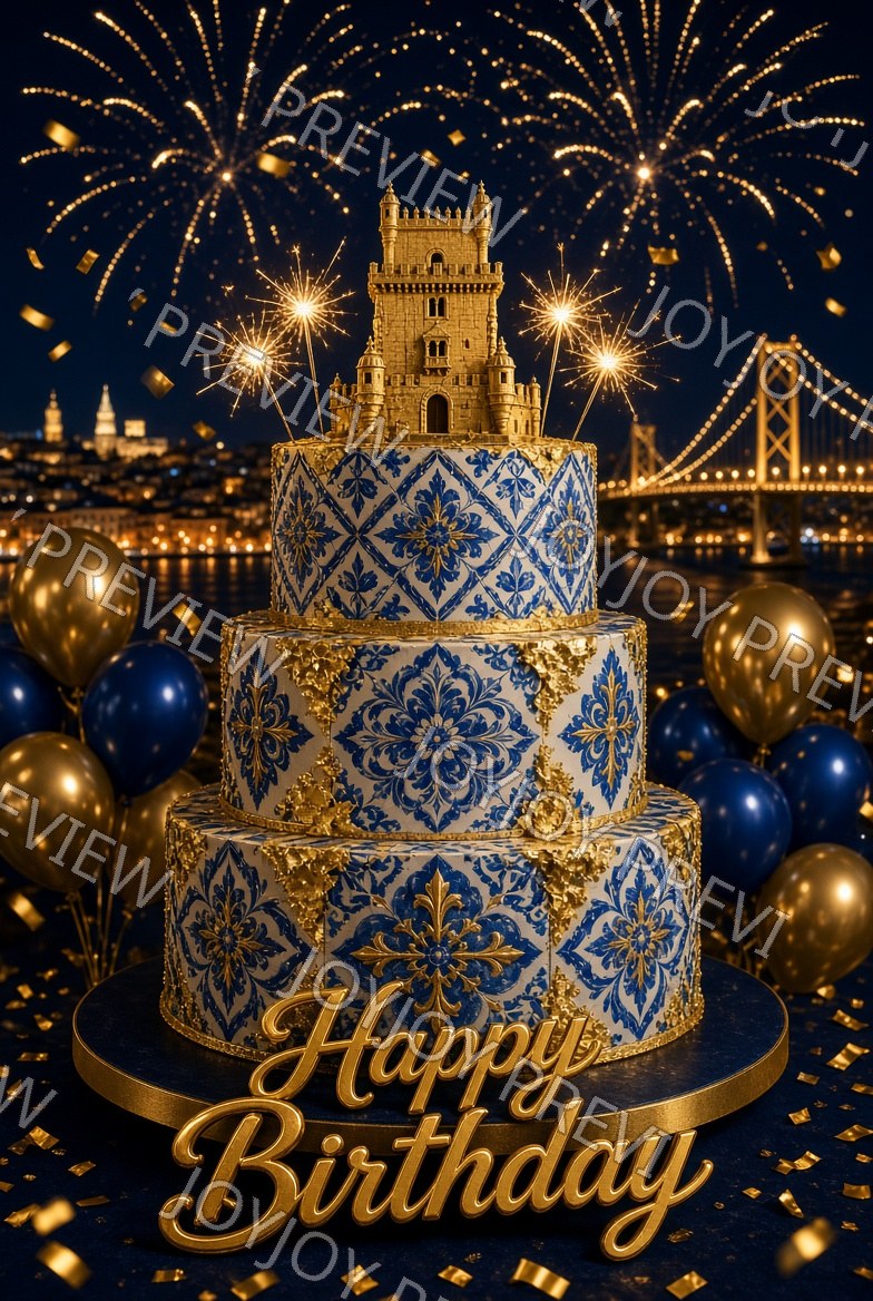 Midnight Art Deco Elegance — watermarked preview