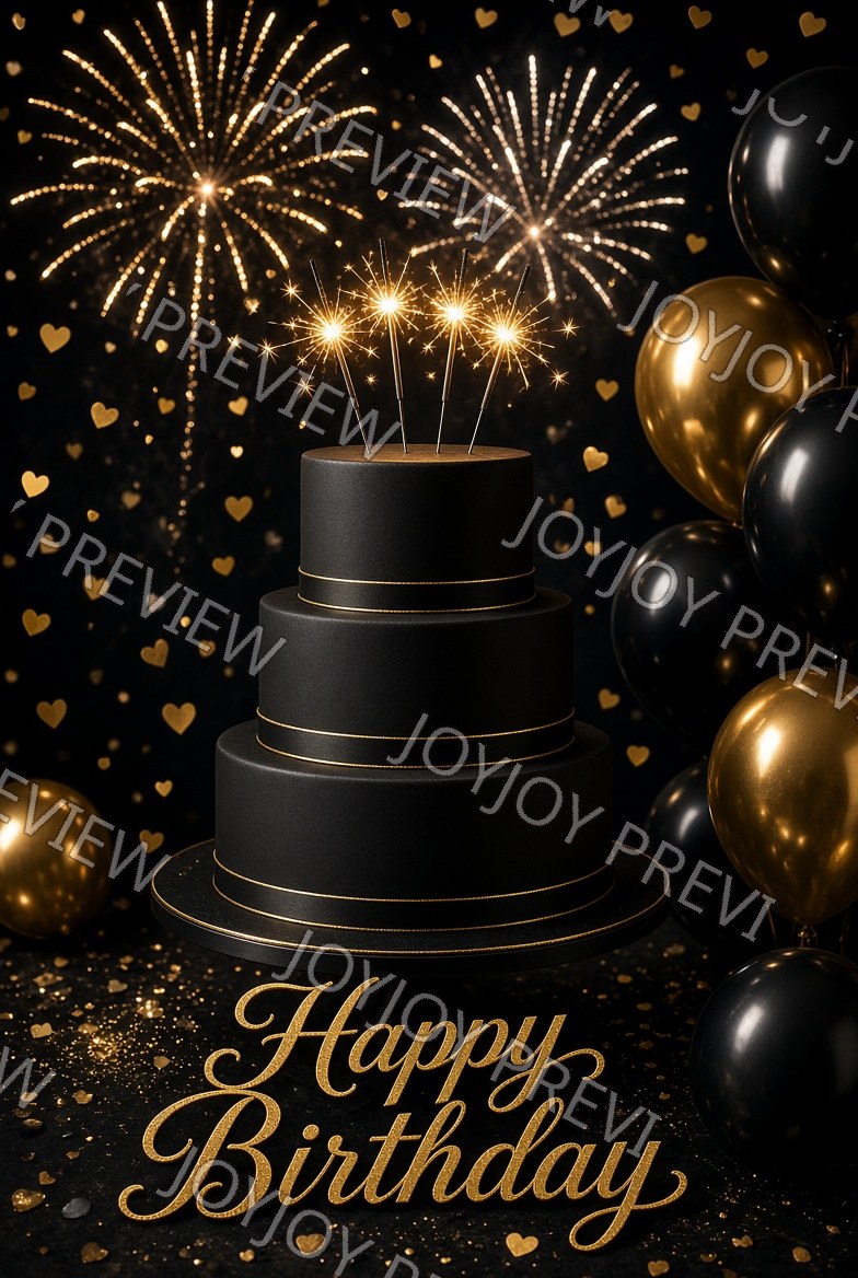 Vintage Celebration Bloom — Celebration — watermarked preview