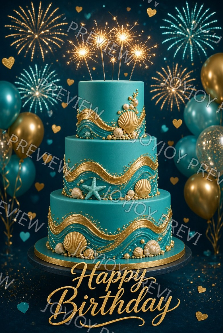 Candlelight Birthday Delight — Celebration — watermarked preview