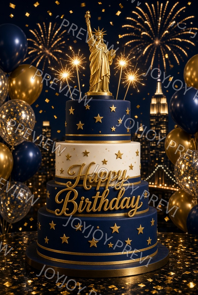 Vintage Birthday Wonder — Celebration — watermarked preview