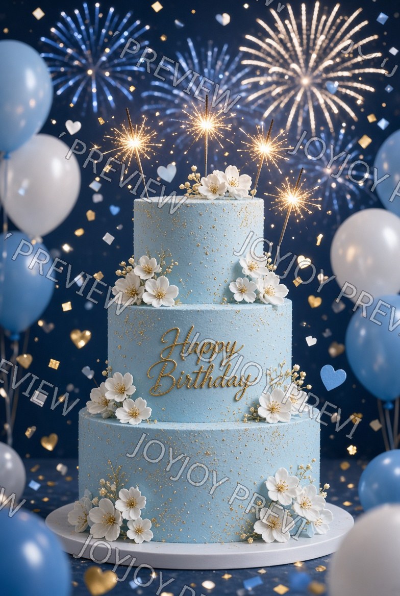 Bold Birthday Magic — watermarked preview