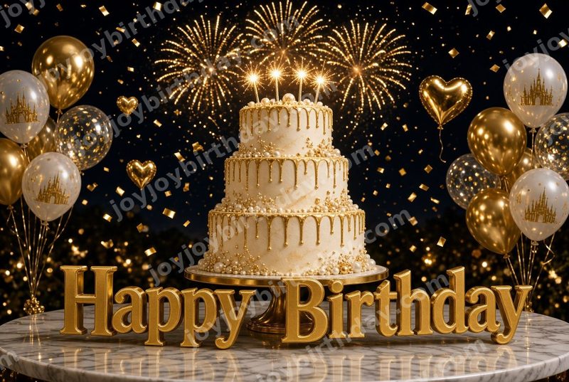Modern Birthday Dream — watermarked preview