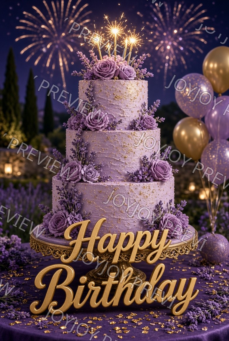 Playful Birthday Wish — watermarked preview