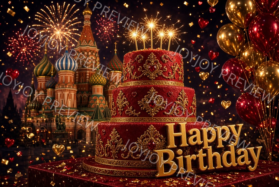 Bold Birthday Charm — watermarked preview