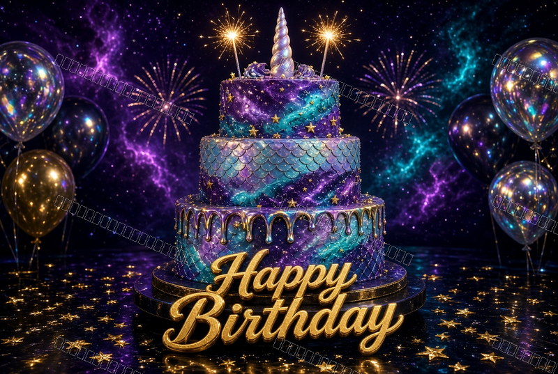 Galaxy Celebration Bloom — Celebration — watermarked preview