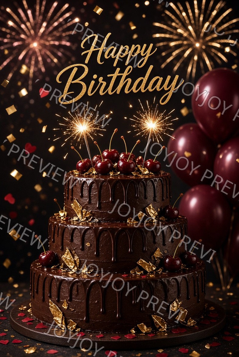 Candlelight Birthday Magic — Celebration — watermarked preview