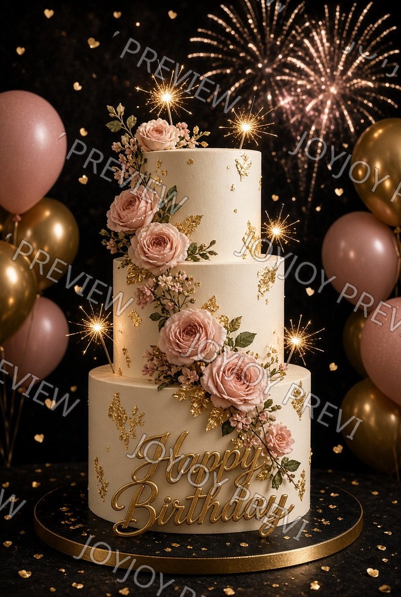 Candlelight Celebration Bloom — watermarked preview