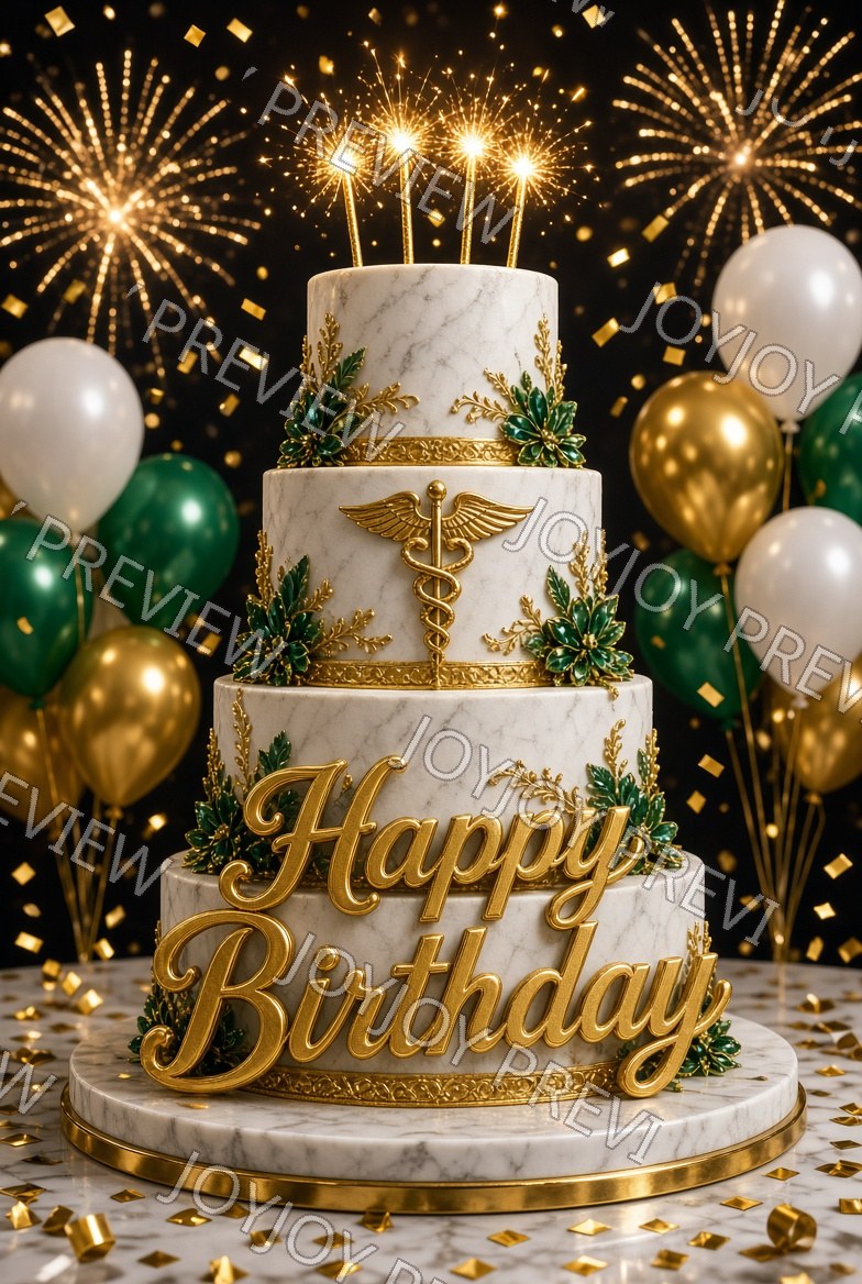 Rose Birthday Delight — watermarked preview