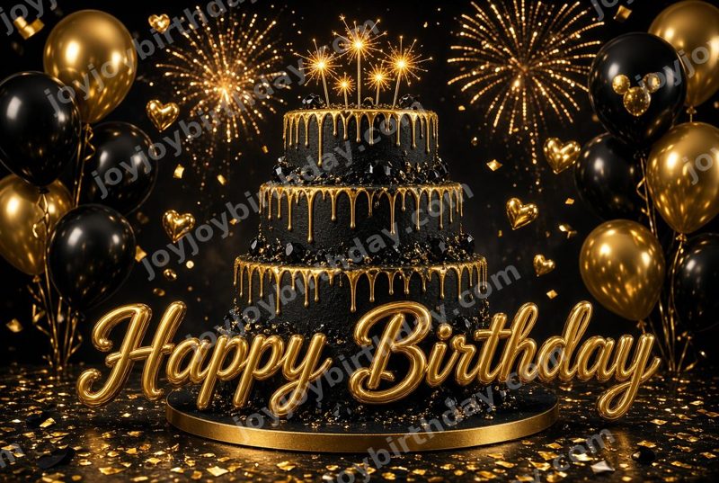 Modern Birthday Wish — watermarked preview