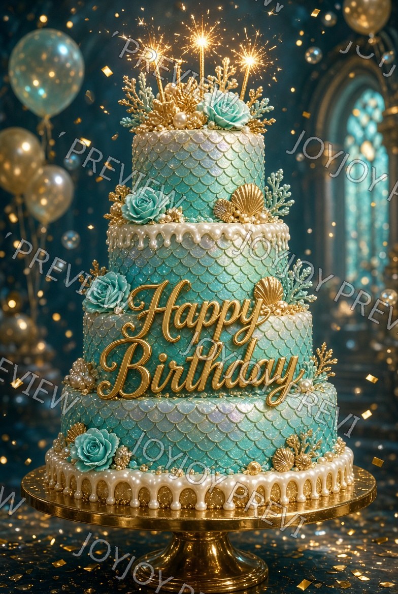 Playful Birthday Wonder — watermarked preview