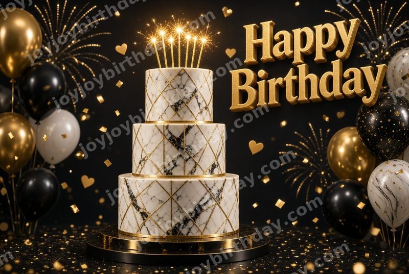 Champagne Birthday Splendor — Celebration — watermarked preview